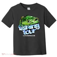 Fishing Tour Catch And Release Toddler T-Shirt thumb 0