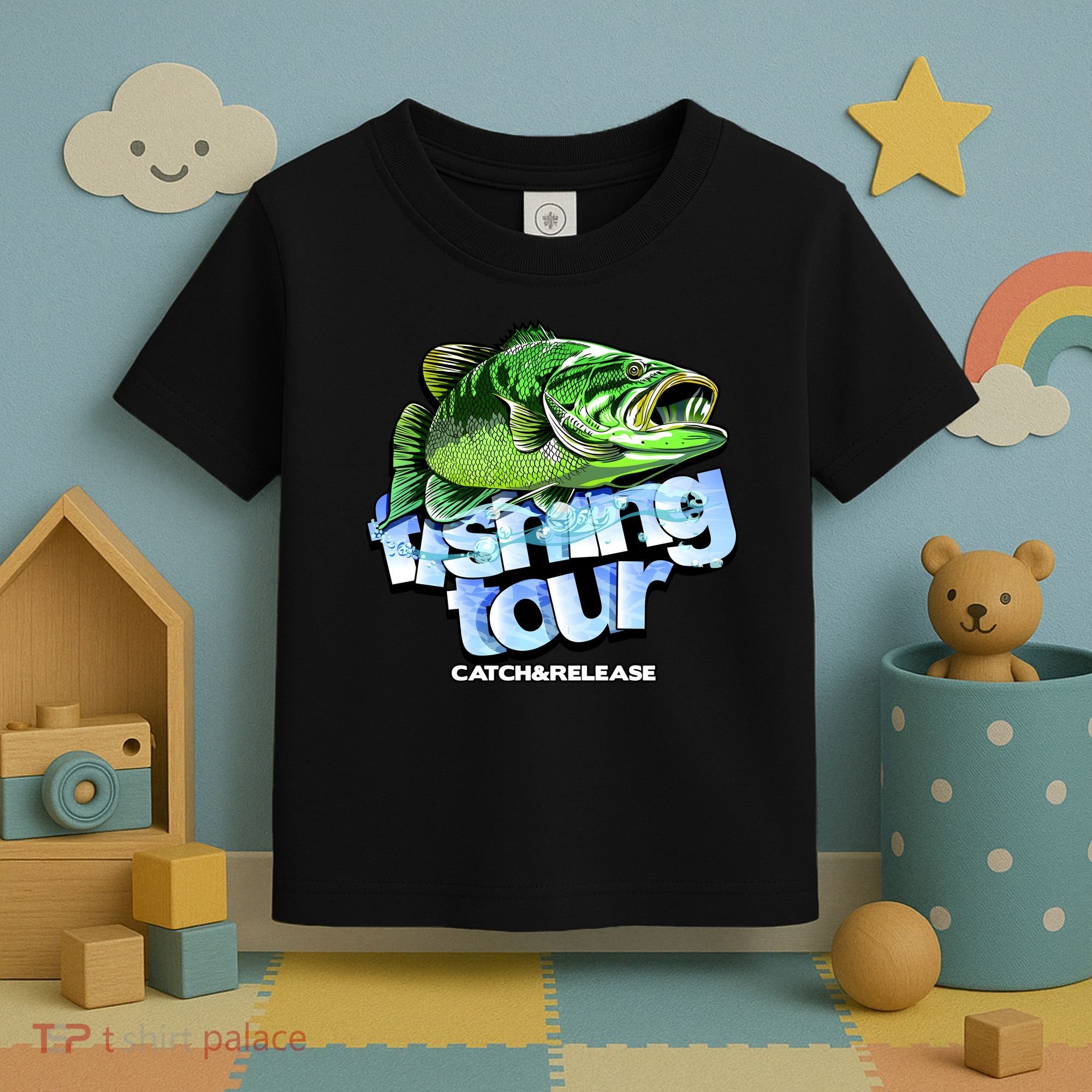 Fishing Tour Catch And Release Toddler T-Shirt