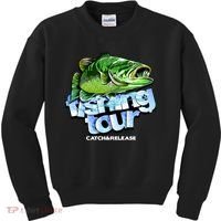 Fishing Tour Catch And Release Kids Sweatshirt thumb 0