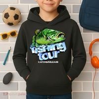 Fishing Tour Catch And Release Kids Hoodie thumb 2