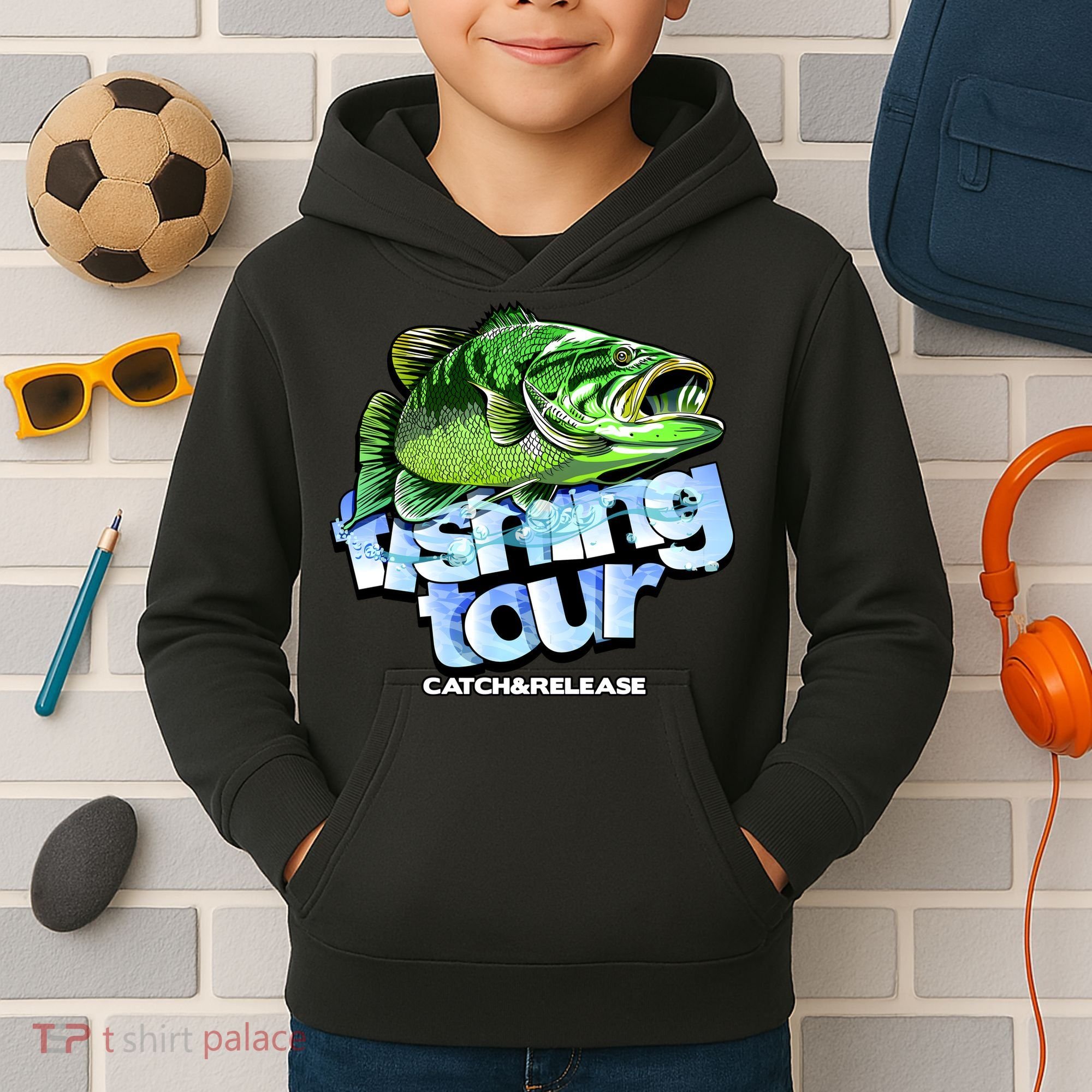 Fishing Tour Catch And Release Kids Hoodie