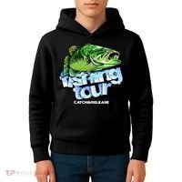 Fishing Tour Catch And Release Kids Hoodie thumb 4