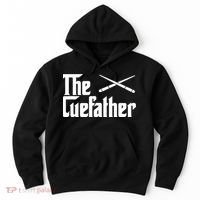 Funny The Cue Father Gift Funny Pool Billiards Player Gift Hoodie thumb 0