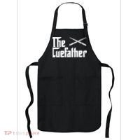 Funny The Cue Father Gift Funny Pool Billiards Player Gift Apron thumb 0