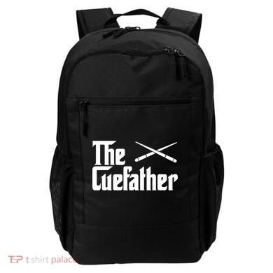 Funny The Cue Father Gift Funny Pool Billiards Player Gift Backpack