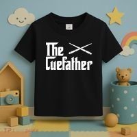Funny The Cue Father Gift Funny Pool Billiards Player Gift Toddler T-Shirt thumb 3