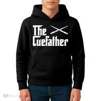 Funny The Cue Father Gift Funny Pool Billiards Player Gift Kids Hoodie thumb 4
