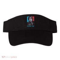 Funny Trump Cat Grab Em Cat Visor thumb 0