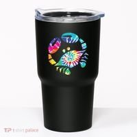 Fun Toy Crab Illustration Tie Dye Graphic Tee Tumbler thumb 0