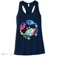 Fun Toy Crab Illustration Tie Dye Graphic Tee Women's Tank Top thumb 0