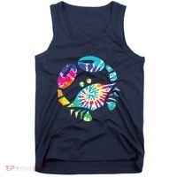 Fun Toy Crab Illustration Tie Dye Graphic Tee Tank Top thumb 0