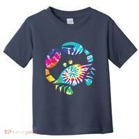Fun Toy Crab Illustration Tie Dye Graphic Tee Toddler T-Shirt thumb 0
