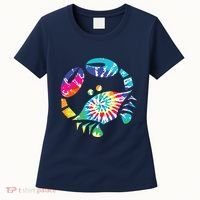 Fun Toy Crab Illustration Tie Dye Graphic Tee Women's T-Shirt thumb 0