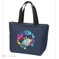 Fun Toy Crab Illustration Tie Dye Graphic Tee Tote Bag thumb 3