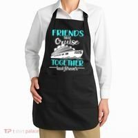 Friends That Cruise Together Last Forever 2026 Vacation Apron thumb 2