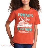 Friends That Cruise Together Last Forever 2026 Vacation Kids T-Shirt thumb 2