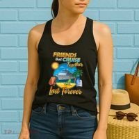 Friends That Cruise Together Last Forever Women's Tank Top thumb 2
