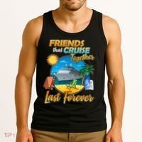 Friends That Cruise Together Last Forever Tank Top thumb 3