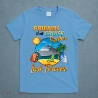 Friends That Cruise Together Last Forever T-Shirt thumb 4