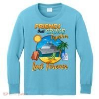 Friends That Cruise Together Last Forever Kids Long Sleeve Shirt thumb 0