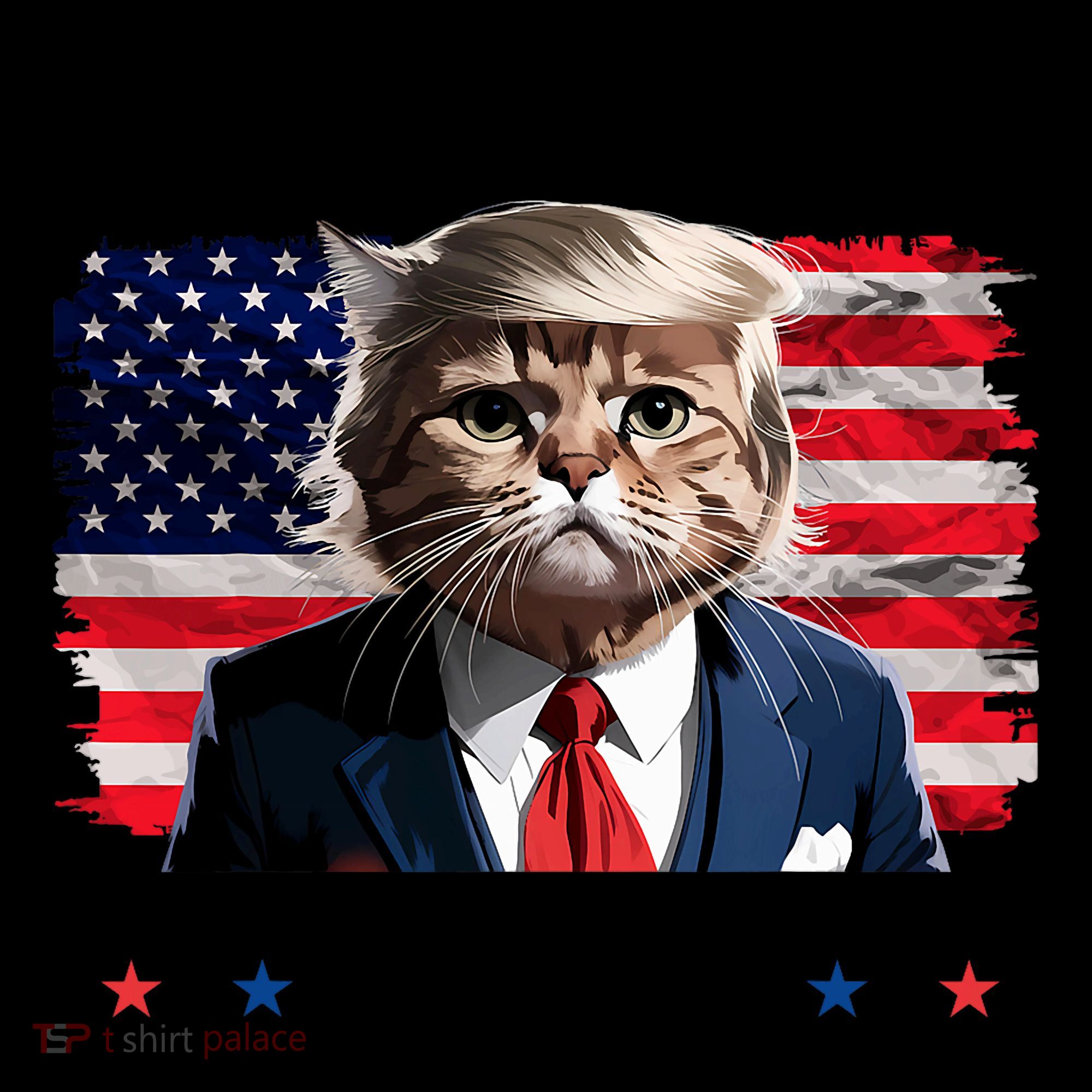 Funny Trump Cat 9 Lives Baby Nine Lives Cat Coffee Mug