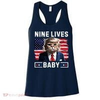 Funny Trump Cat 9 Lives Baby Nine Lives Cat Women's Tank Top thumb 0