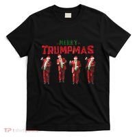 Funny Trump Dance Santa Claus Merry Trumpmas Christmas T-Shirt thumb 0