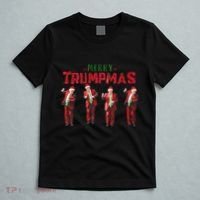 Funny Trump Dance Santa Claus Merry Trumpmas Christmas T-Shirt thumb 5