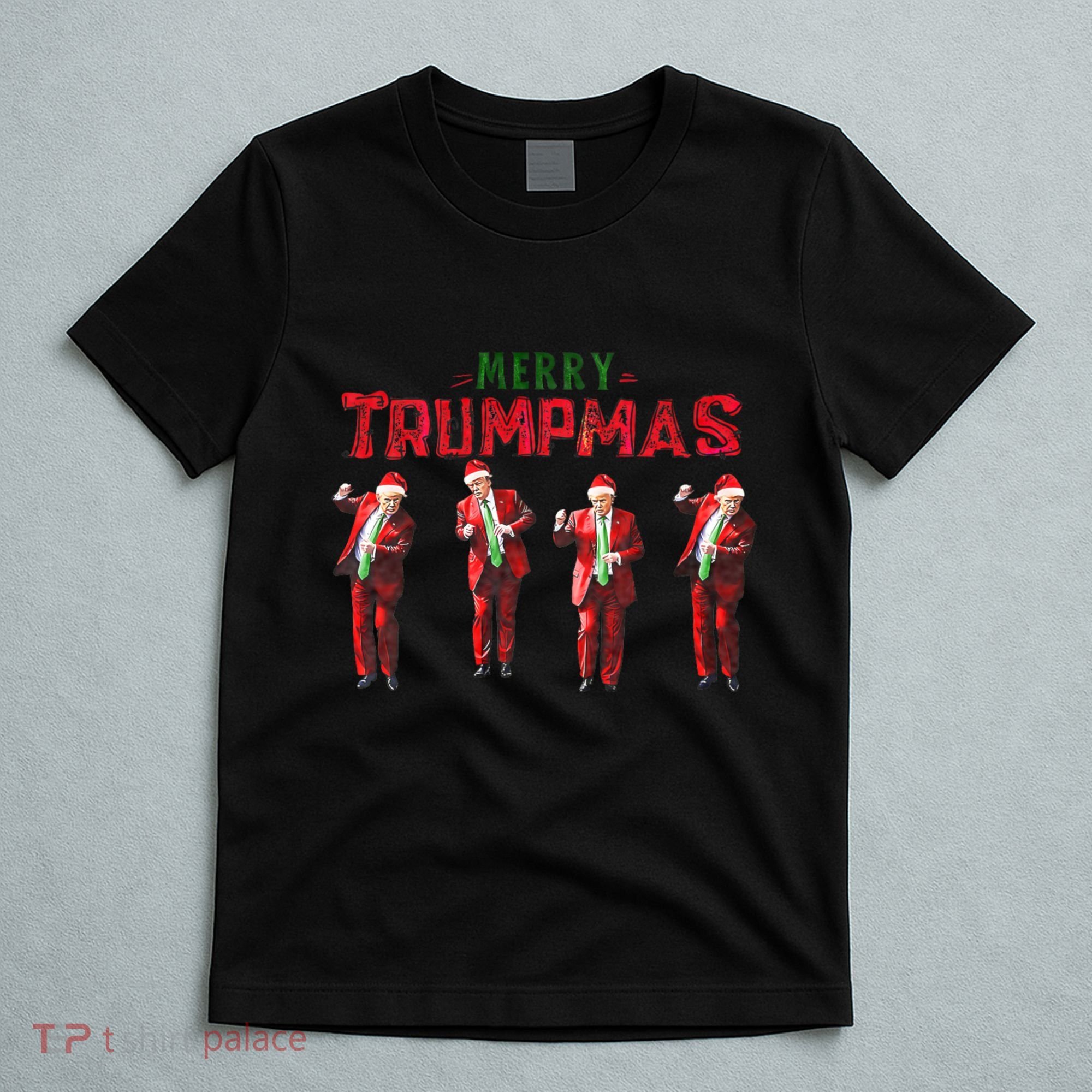 Funny Trump Dance Santa Claus Merry Trumpmas Christmas T-Shirt