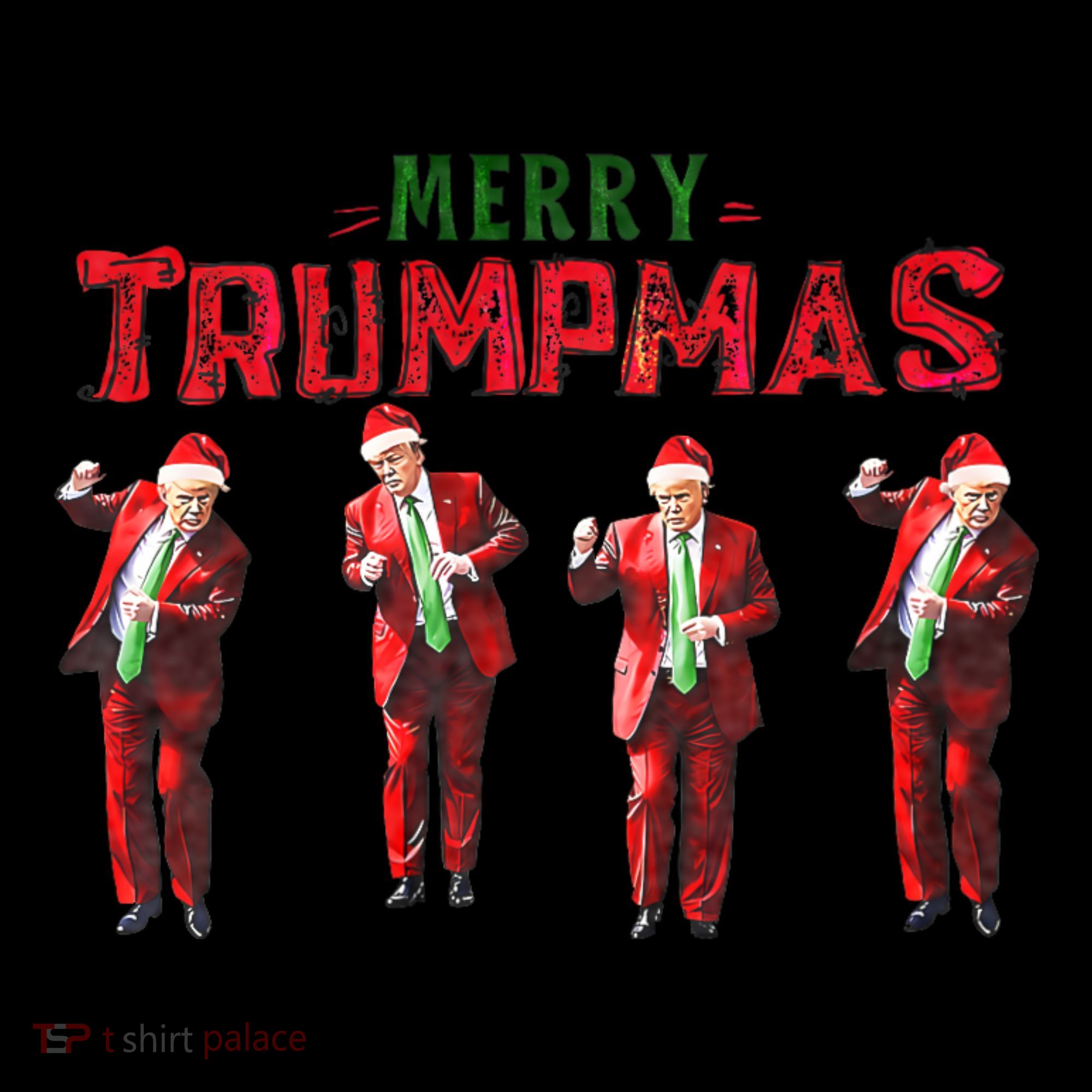 Funny Trump Dance Santa Claus Merry Trumpmas Christmas Coffee Mug