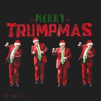 Funny Trump Dance Santa Claus Merry Trumpmas Christmas Beanie thumb 2