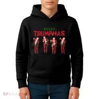 Funny Trump Dance Santa Claus Merry Trumpmas Christmas Kids Hoodie thumb 4