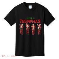 Funny Trump Dance Santa Claus Merry Trumpmas Christmas Kids T-Shirt thumb 0