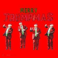 Funny Trump Dance Santa Claus Merry Trumpmas Christmas Santa Hat thumb 1