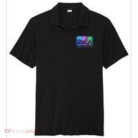 Funny Trex Dinosaurs Rock Band Concert Sport-Tek Posi-UV Pro Polo thumb 0