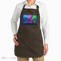Funny Trex Dinosaurs Rock Band Concert Apron thumb 2