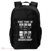 Funny Truck Driver Gift 18 Speed What Don't You Understand Backpack thumb 0