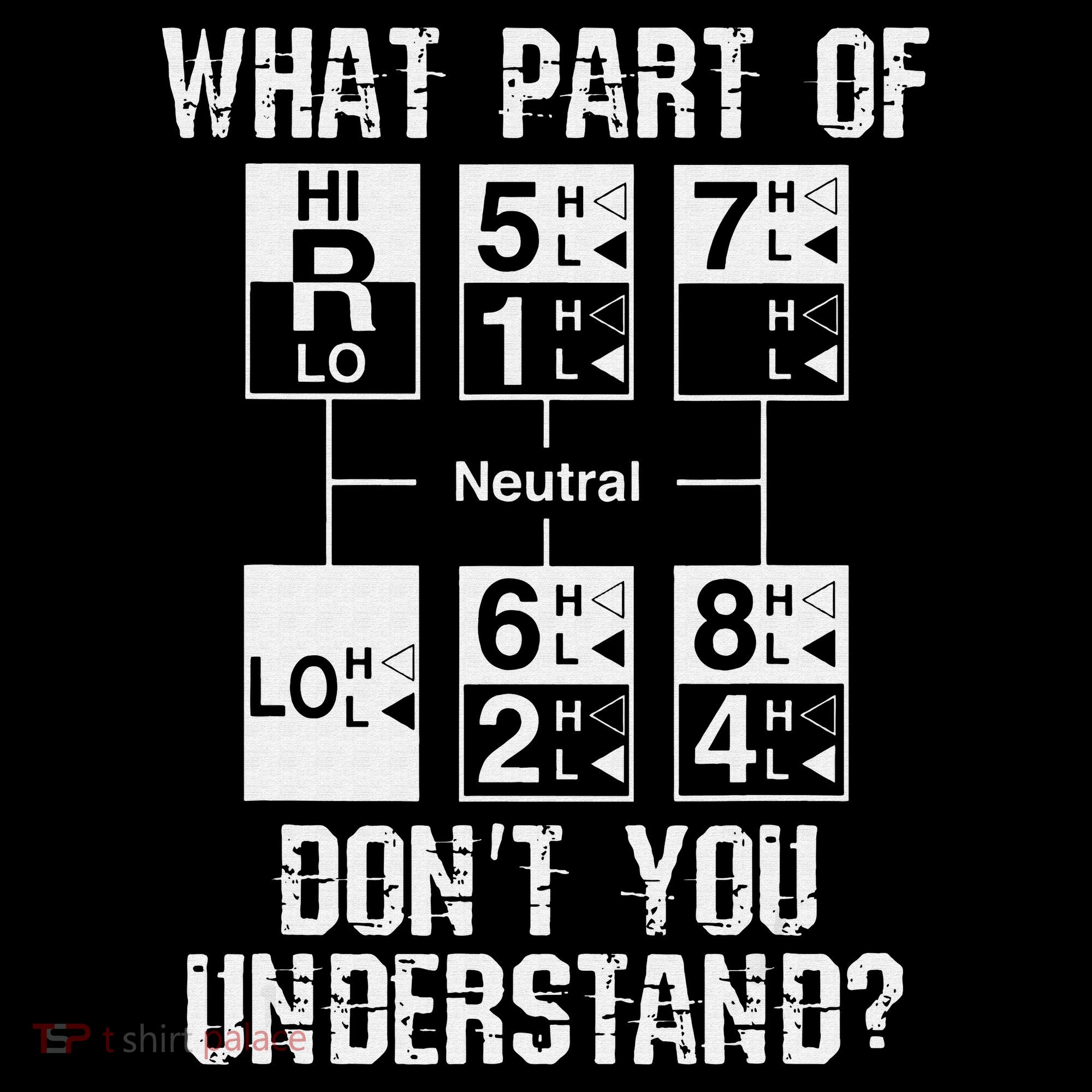 Funny Truck Driver Gift 18 Speed What Don't You Understand Women's Hoodie