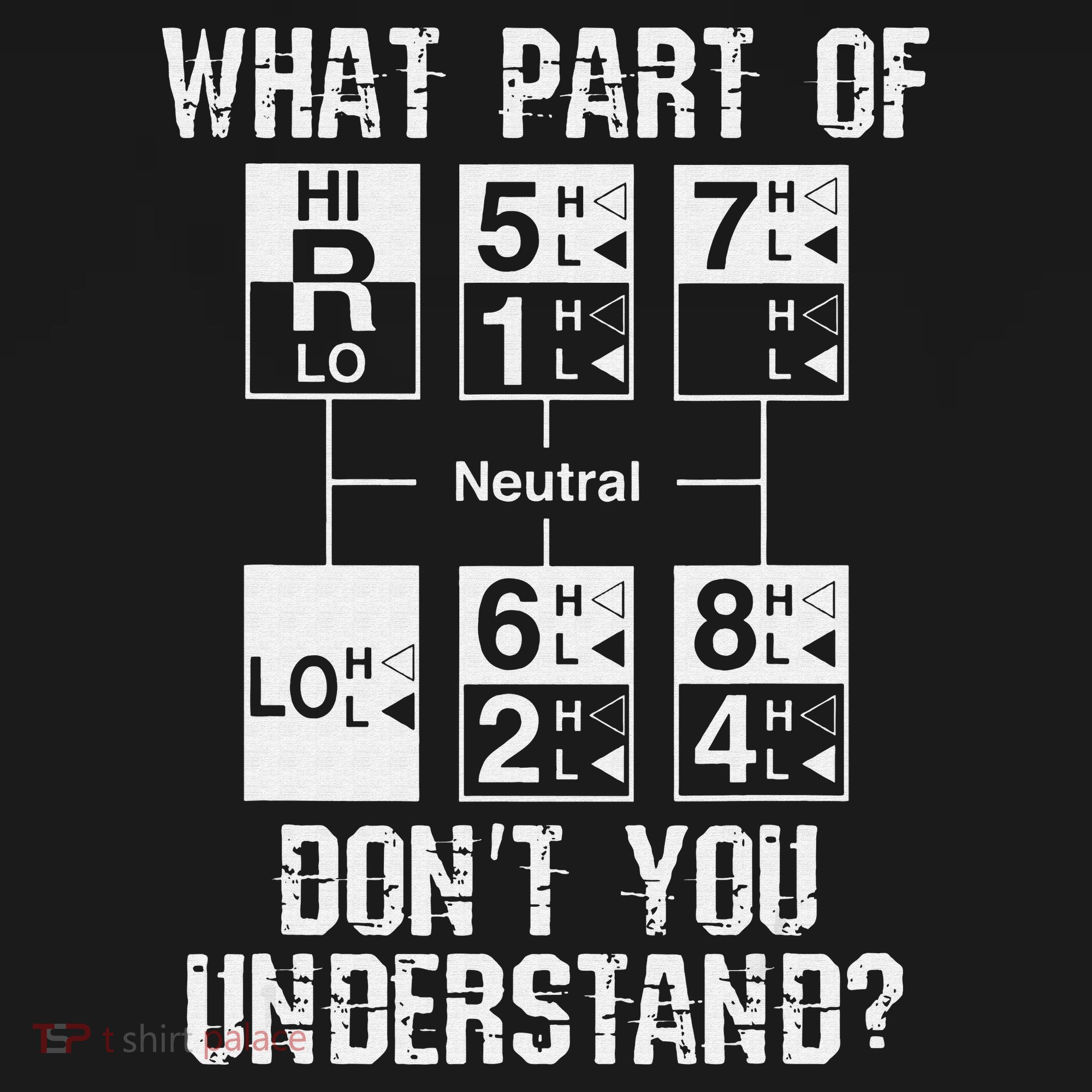 Funny Truck Driver Gift 18 Speed What Don't You Understand Mousepad