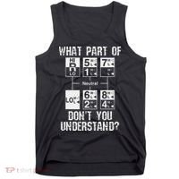 Funny Truck Driver Gift 18 Speed What Don't You Understand Tank Top thumb 0