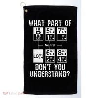 Funny Truck Driver Gift 18 Speed What Don't You Understand Golf Towel thumb 0