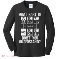 Funny Truck Driver Gift 18 Speed What Don't You Understand Kids Long Sleeve Shirt thumb 0