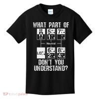 Funny Truck Driver Gift 18 Speed What Don't You Understand Kids T-Shirt thumb 0