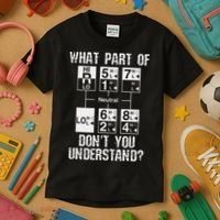 Funny Truck Driver Gift 18 Speed What Don't You Understand Kids T-Shirt thumb 3