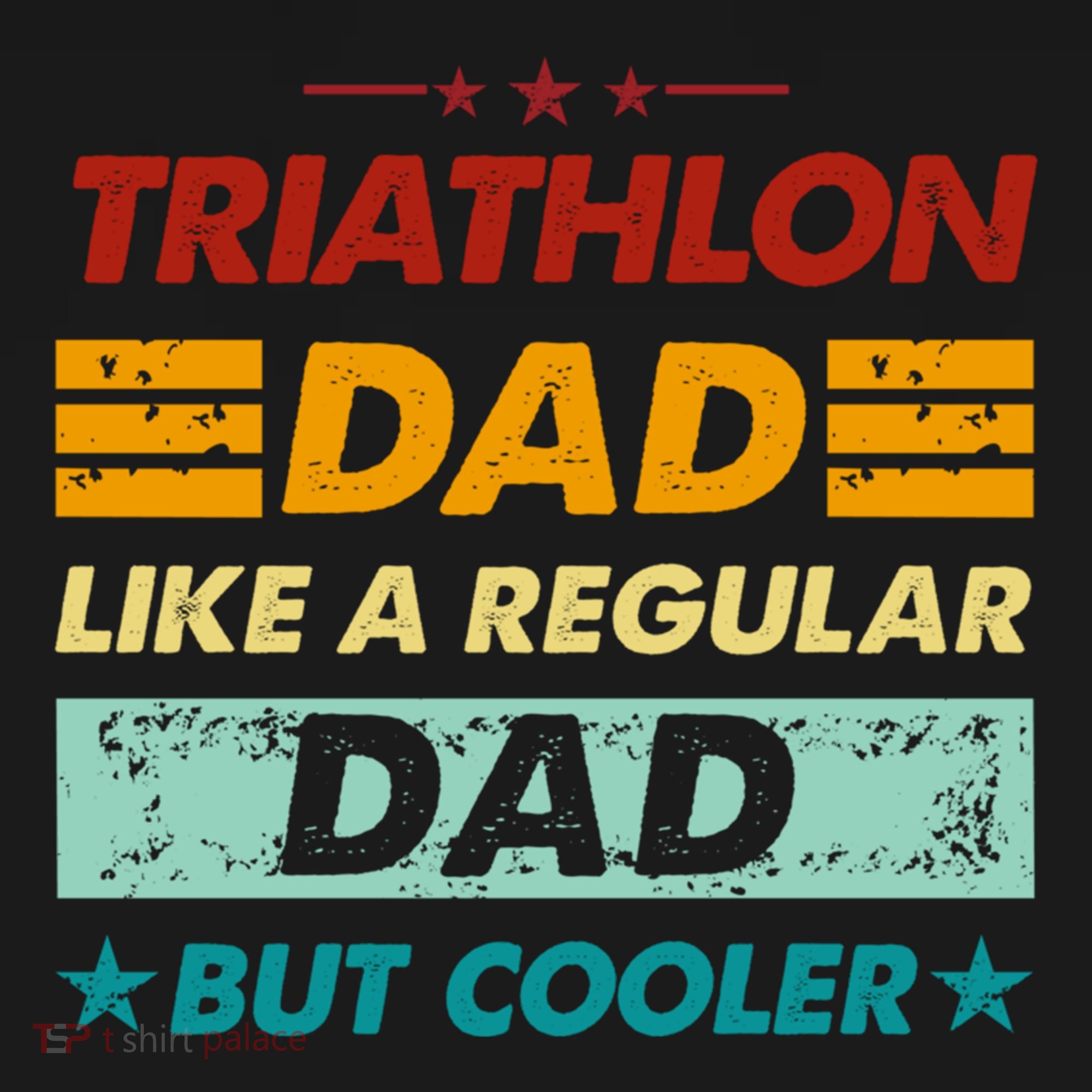 Funny Triathlon Dad Like A Regular Dad But Cooler Cute Gift Pajama Set