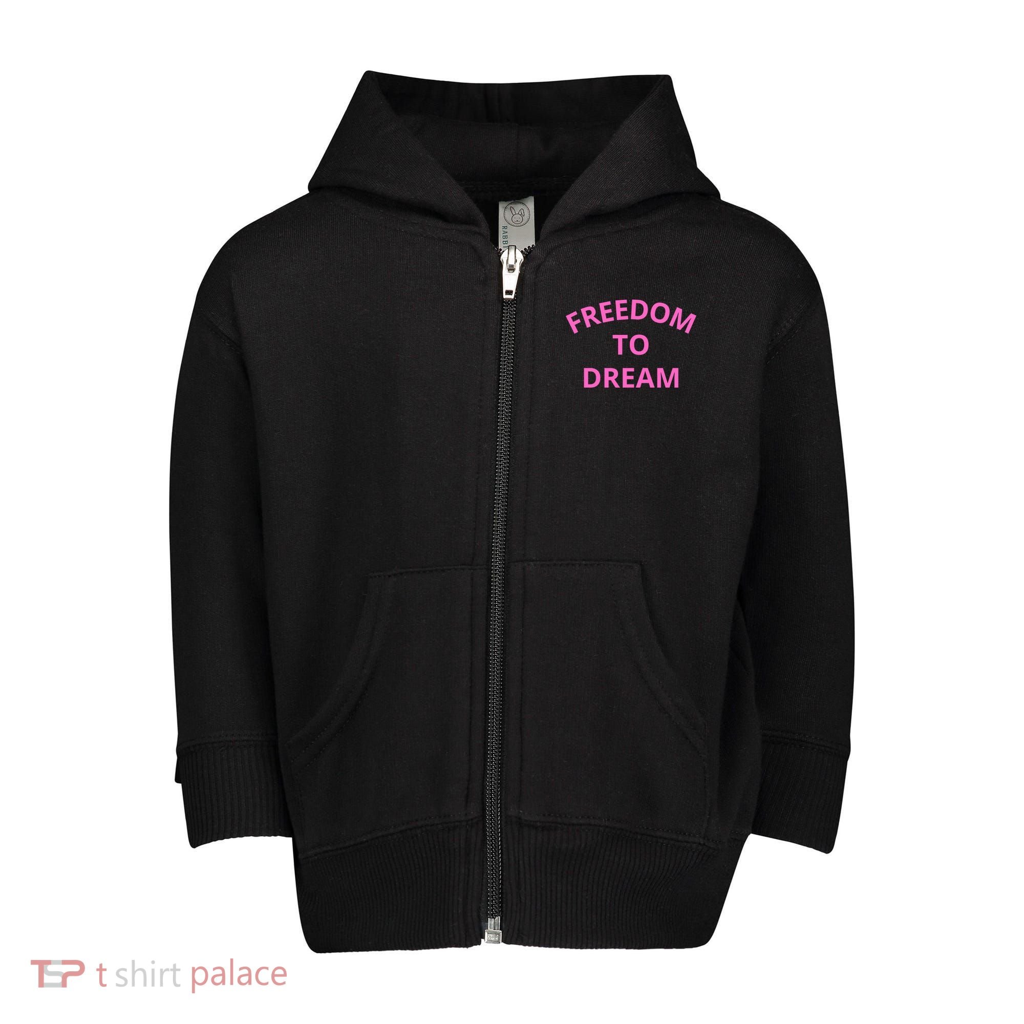 Freedom To Dream Toddler Zip Fleece Hoodie