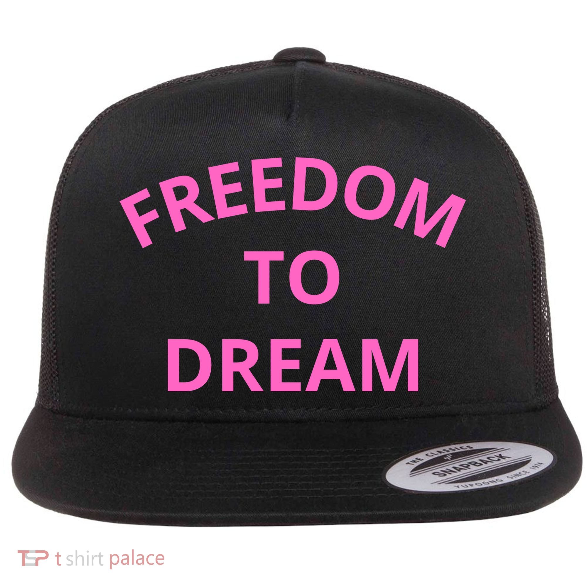 Freedom To Dream Flat Bill Trucker Hat