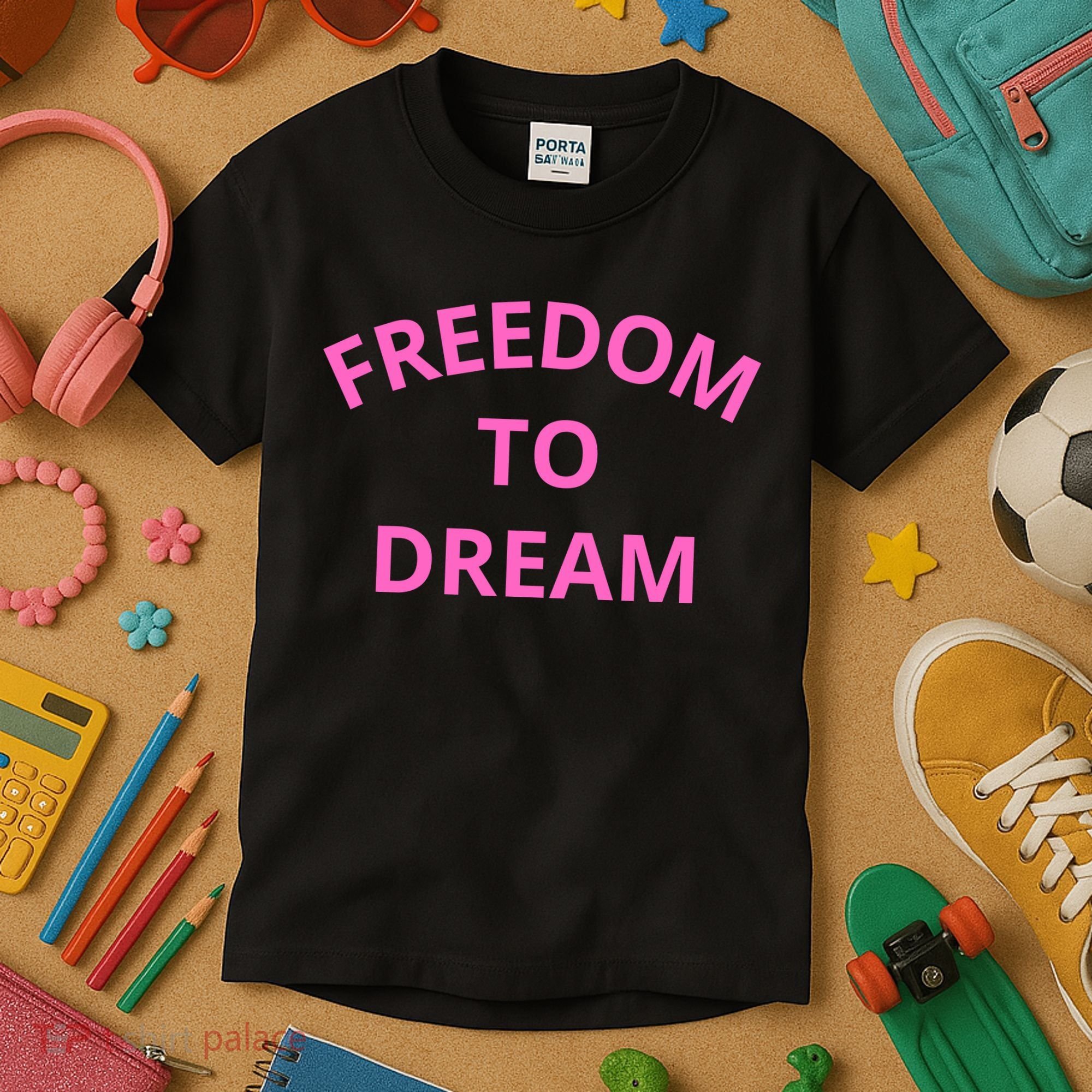 Freedom To Dream Kids T-Shirt