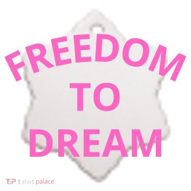 Freedom To Dream Ceramic Ornament