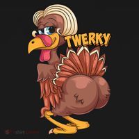 Funny Twerky Dance Cute Love Twerk Dancing Thanksgiving Gift Sweatshir Backpack thumb 2